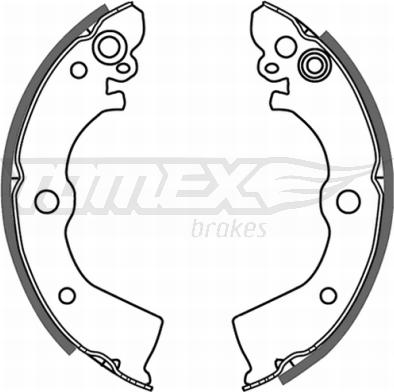 TOMEX brakes TX 21-50 - Bremžu loku komplekts ps1.lv