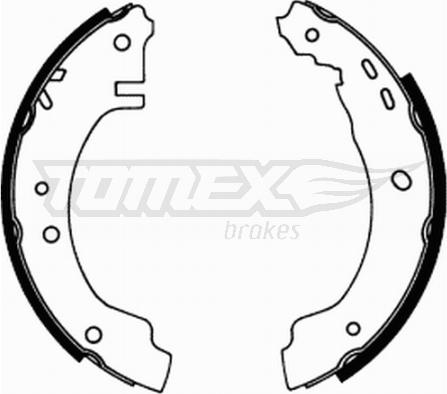 TOMEX brakes TX 21-66 - Bremžu loku komplekts ps1.lv