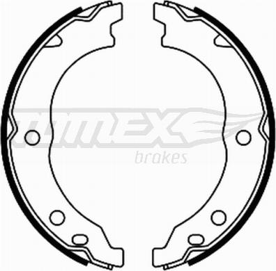 TOMEX brakes TX 21-68 - Bremžu loku komplekts ps1.lv