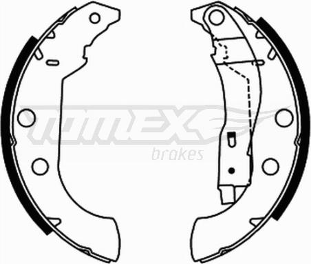 TOMEX brakes TX 21-67 - Bremžu loku komplekts ps1.lv