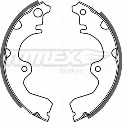 TOMEX brakes TX 21-08 - Bremžu loku komplekts ps1.lv