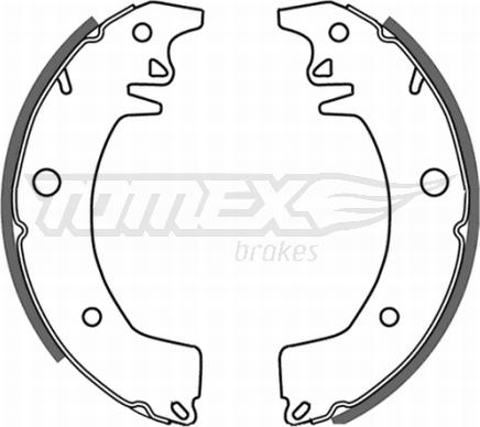 TOMEX brakes TX 21-03 - Bremžu loku komplekts ps1.lv