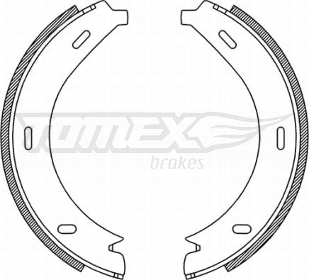 TOMEX brakes TX 21-19 - Bremžu loku komplekts ps1.lv