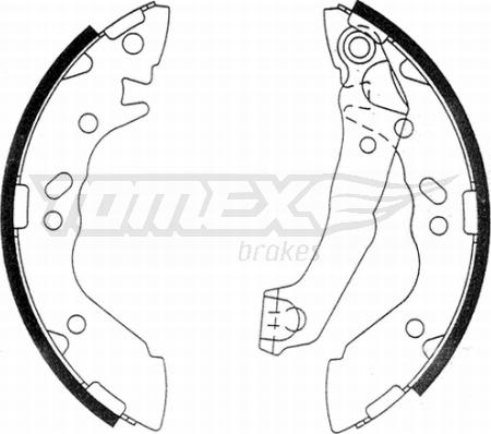 TOMEX brakes TX 21-14 - Bremžu loku komplekts ps1.lv