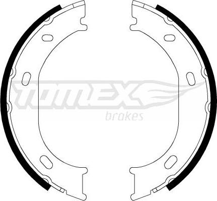 TOMEX brakes TX 21-17 - Bremžu loku komplekts ps1.lv