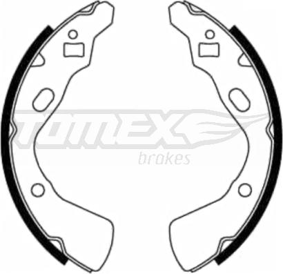 TOMEX brakes TX 21-83 - Bremžu loku komplekts ps1.lv