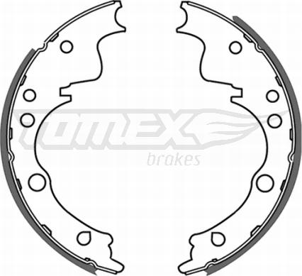 TOMEX brakes TX 21-39 - Bremžu loku komplekts ps1.lv