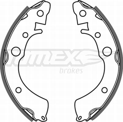 TOMEX brakes TX 21-35 - Bremžu loku komplekts ps1.lv