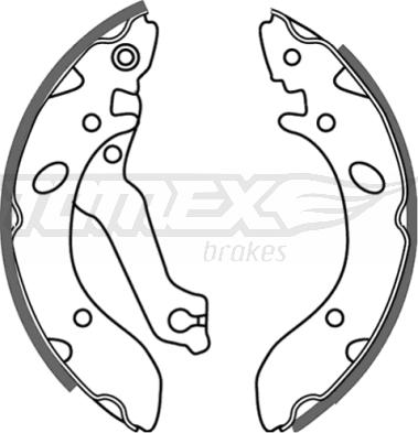 TOMEX brakes TX 21-38 - Bremžu loku komplekts ps1.lv