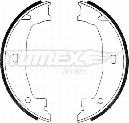 TOMEX brakes TX 21-24 - Bremžu loku komplekts ps1.lv