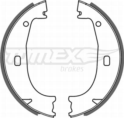 TOMEX brakes TX 21-23 - Bremžu loku komplekts ps1.lv