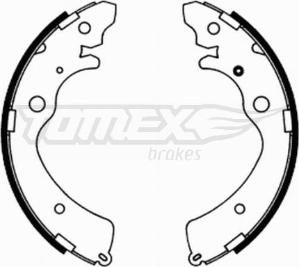 TOMEX brakes TX 21-74 - Bremžu loku komplekts ps1.lv