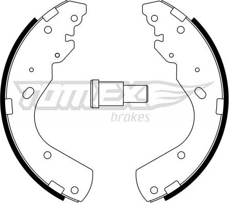 TOMEX brakes TX 23-44 - Bremžu loku komplekts ps1.lv