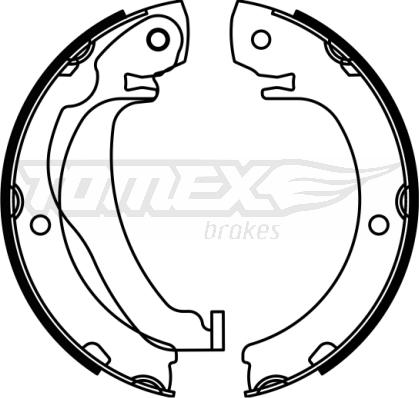 TOMEX brakes TX 23-05 - Bremžu loku komplekts ps1.lv