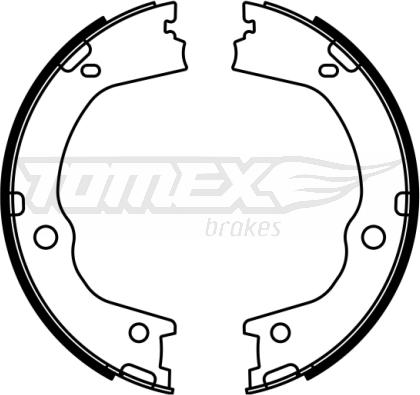 TOMEX brakes TX 23-06 - Bremžu loku komplekts ps1.lv