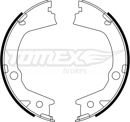 TOMEX brakes TX 23-16 - Bremžu loku komplekts ps1.lv