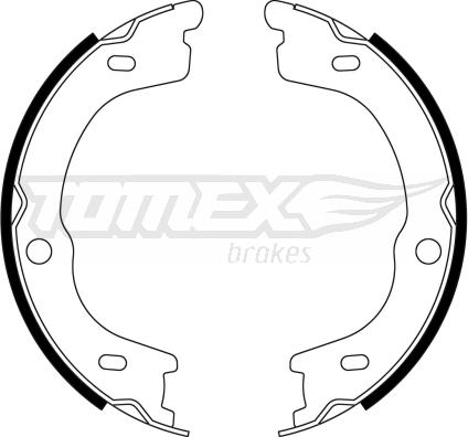 TOMEX brakes TX 23-13 - Bremžu loku komplekts ps1.lv