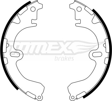 TOMEX brakes TX 23-34 - Bremžu loku komplekts ps1.lv