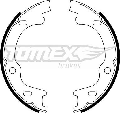 TOMEX brakes TX 23-38 - Bremžu loku komplekts ps1.lv