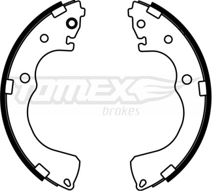 TOMEX brakes TX 22-99 - Bremžu loku komplekts ps1.lv