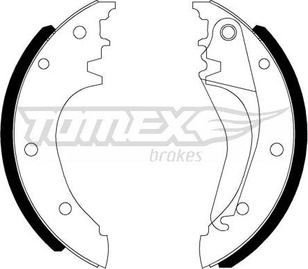 TOMEX brakes TX 22-90 - Bremžu loku komplekts ps1.lv