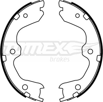 TOMEX brakes TX 22-93 - Bremžu loku komplekts ps1.lv