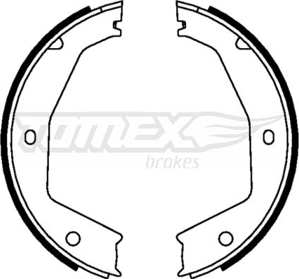 TOMEX brakes TX 22-44 - Bremžu loku komplekts ps1.lv