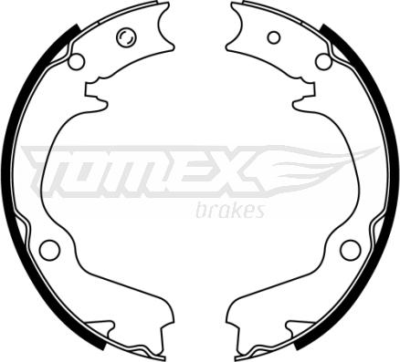 TOMEX brakes TX 22-41 - Bremžu loku komplekts ps1.lv