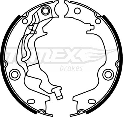 TOMEX brakes TX 22-54 - Bremžu loku komplekts ps1.lv