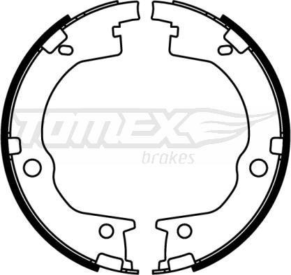 TOMEX brakes TX 22-55 - Bremžu loku komplekts ps1.lv