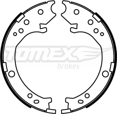 TOMEX brakes TX 22-51 - Bremžu loku komplekts ps1.lv