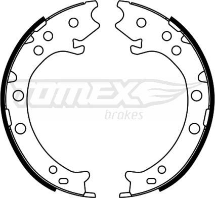 TOMEX brakes TX 22-52 - Bremžu loku komplekts ps1.lv