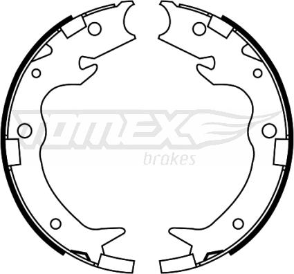 TOMEX brakes TX 22-65 - Bremžu loku komplekts ps1.lv