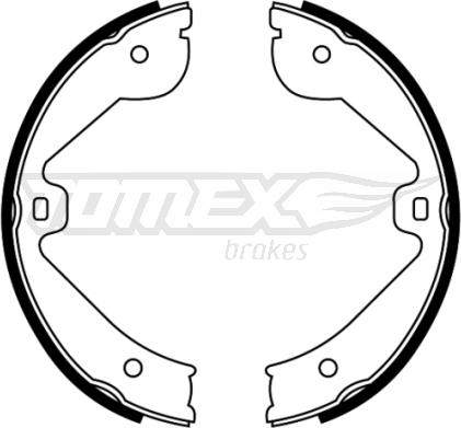 TOMEX brakes TX 22-67 - Bremžu loku komplekts ps1.lv