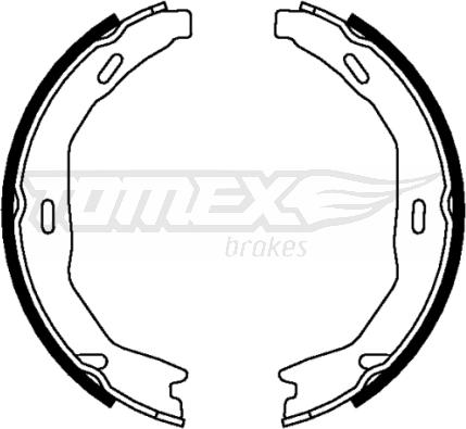 TOMEX brakes TX 22-15 - Bremžu loku komplekts ps1.lv
