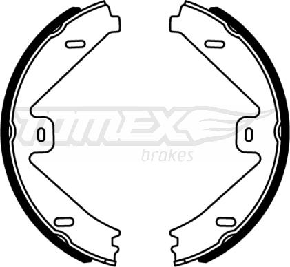 TOMEX brakes TX 22-16 - Bremžu loku komplekts ps1.lv