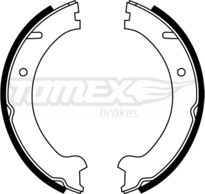 TOMEX brakes TX 22-10 - Bremžu loku komplekts ps1.lv