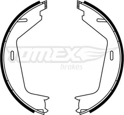 TOMEX brakes TX 22-11 - Bremžu loku komplekts ps1.lv