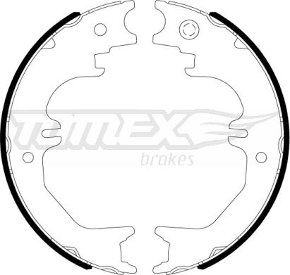 TOMEX brakes TX 22-84 - Bremžu loku komplekts ps1.lv