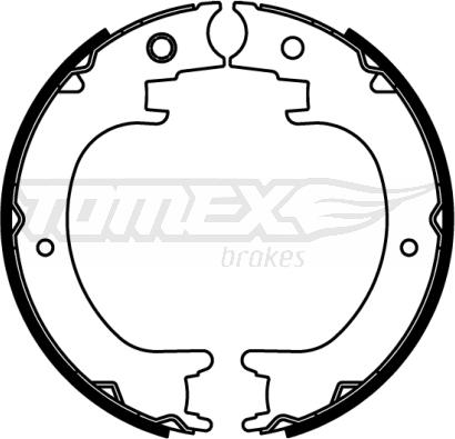 TOMEX brakes TX 22-86 - Bremžu loku komplekts ps1.lv