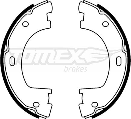 TOMEX brakes TX 22-83 - Bremžu loku komplekts ps1.lv