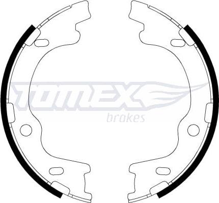 TOMEX brakes TX 22-20 - Bremžu loku komplekts ps1.lv