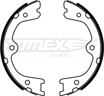 TOMEX brakes TX 22-23 - Bremžu loku komplekts ps1.lv