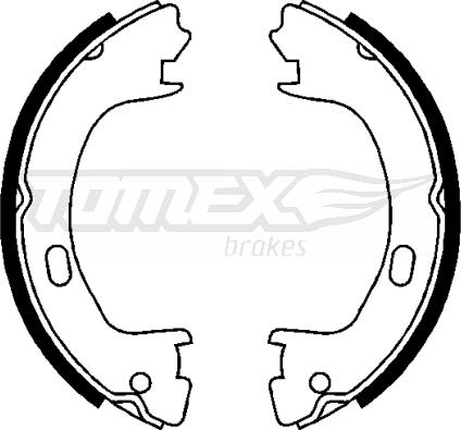 TOMEX brakes TX 22-71 - Bremžu loku komplekts ps1.lv