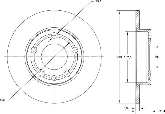 TOMEX brakes TX 73-06 - Bremžu diski ps1.lv