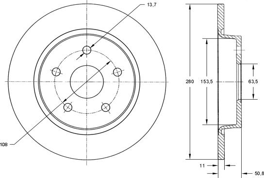 TOMEX brakes TX 73-01 - Bremžu diski ps1.lv