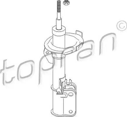 Topran 401989 - Amortizators ps1.lv