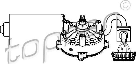 Topran 401 531 - Stikla tīrītāju motors ps1.lv