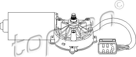 Topran 401 533 - Stikla tīrītāju motors ps1.lv