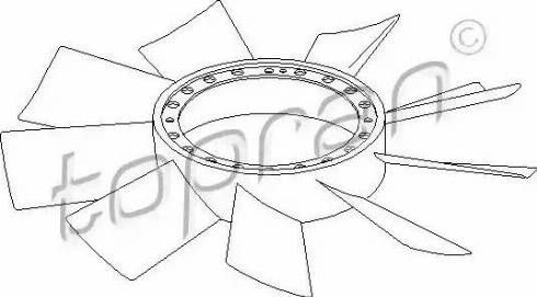 Topran 401 004 - Ventilatora darba rats, Motora dzesēšanas sistēma ps1.lv